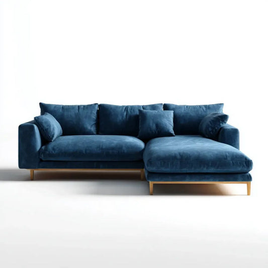 Sofa, 3-osobowa sofa w willvett z szezlongiem w prawo 275 x 165 x 85 cm