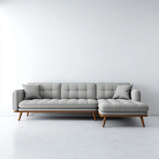 Sofa, 3-osobowa w sofie z litego drewna, 280 x 160 x 83 cm